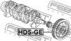 FEBEST HDS-GE Belt Pulley, crankshaft